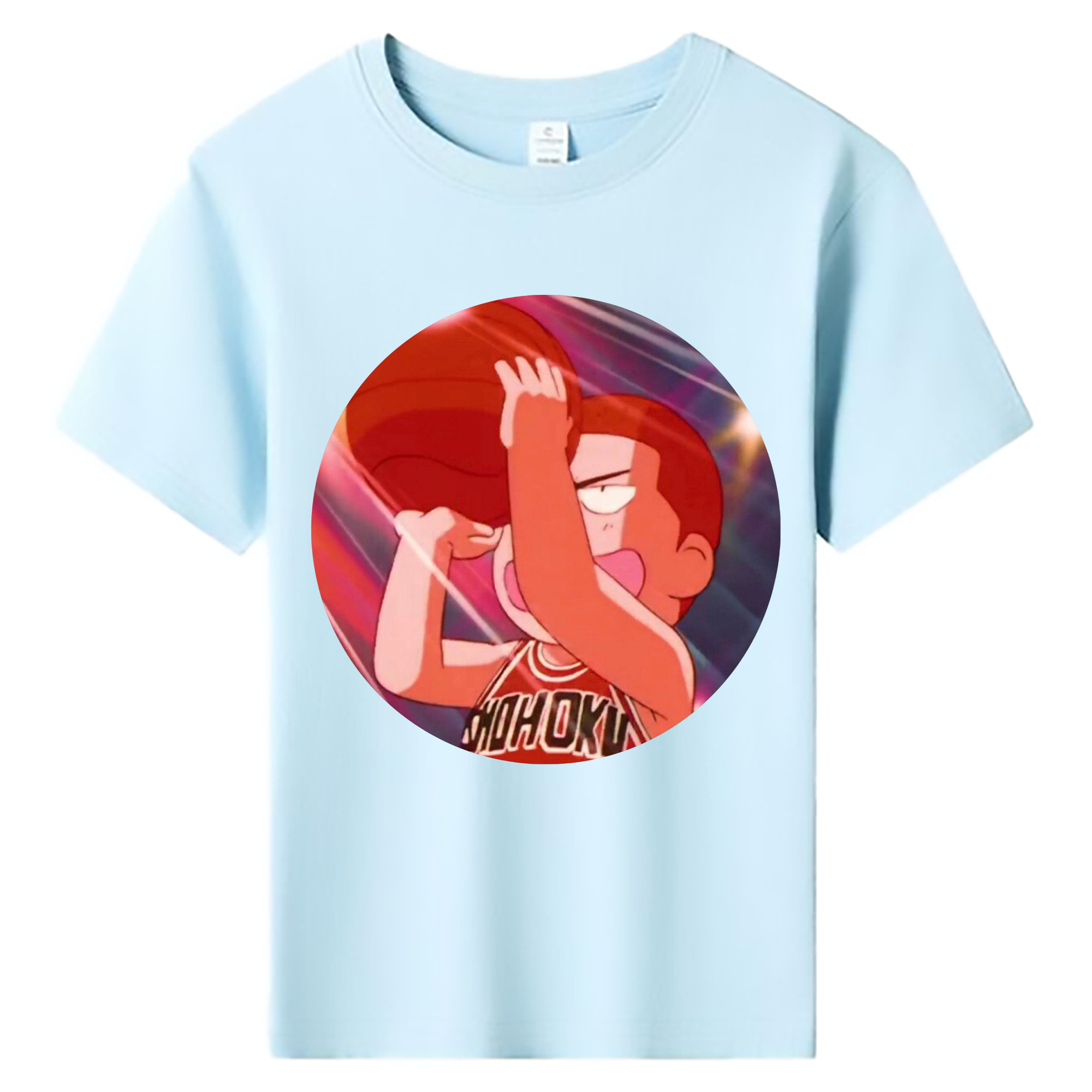 （画像用） SLAM DUNK／スラムダンク 綿100％キッズTシャツ（フロントプリント）